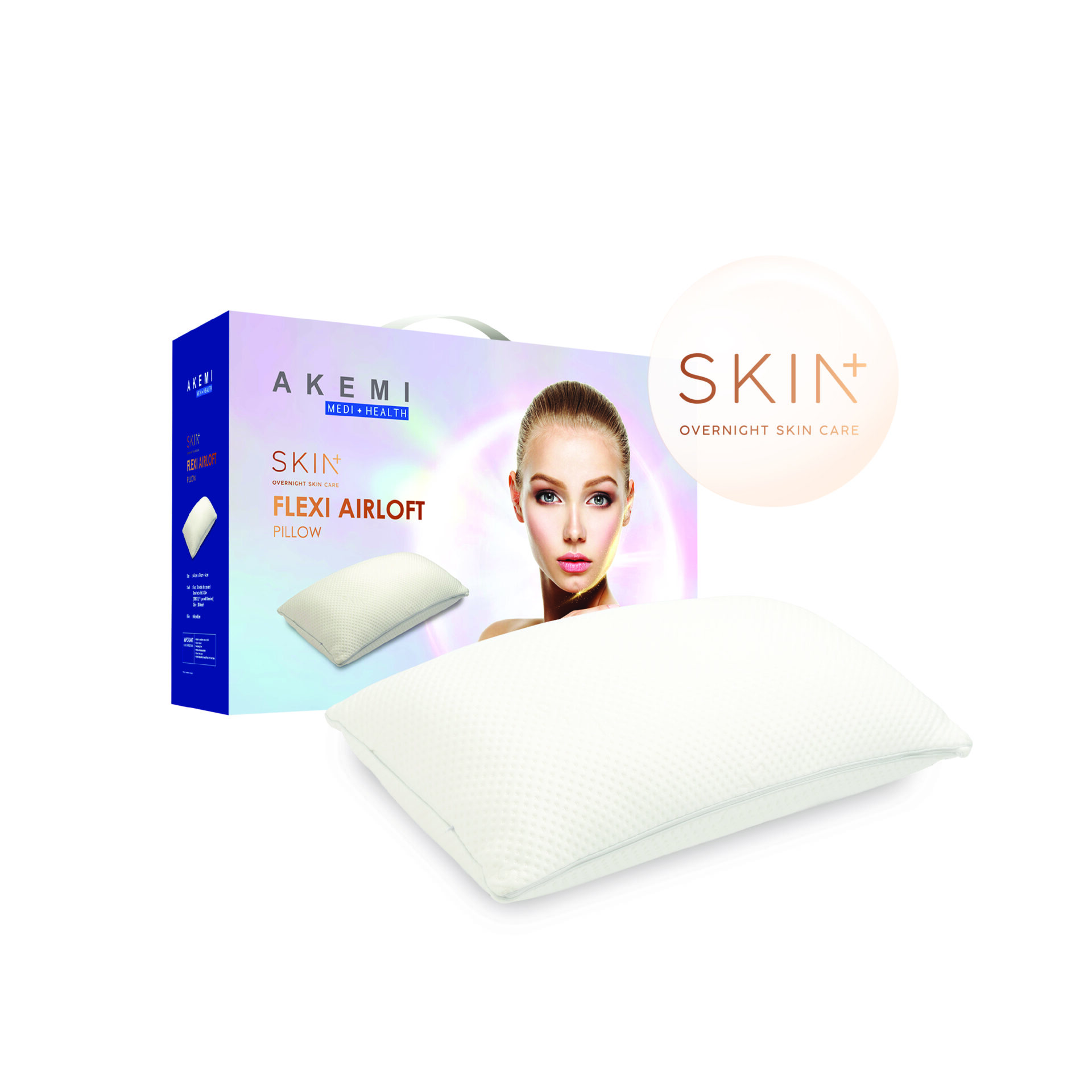 AKEMI Medi+ Health SKIN+ Flexi Airloft Pillow